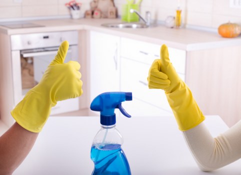 Overview of cookie categories for a carpet cleaning website