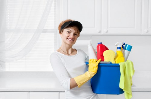Professional commercial carpet cleaning in a Notting Hill business interior