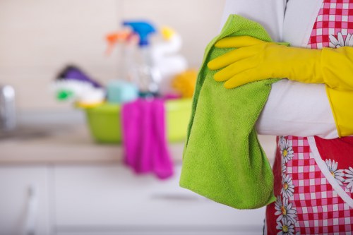 Carpet stain removal process in a stylish Notting Hill home